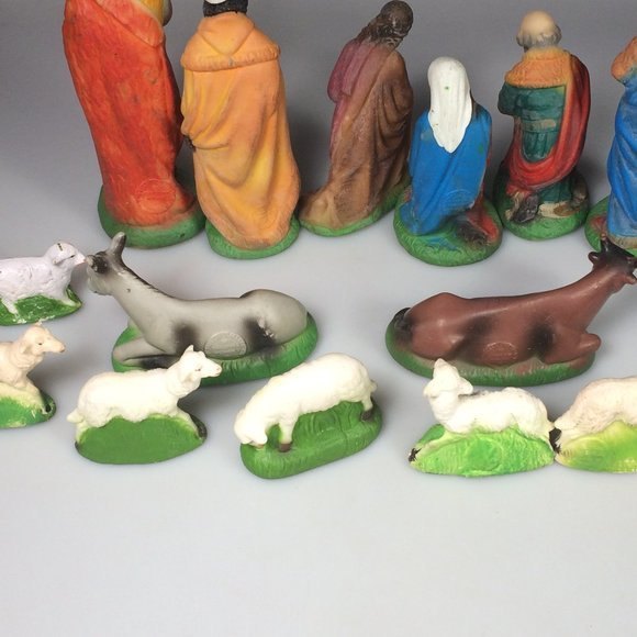 Nativity Scene Christmas display Mary baby Bartolini Hijo Taller - Picture 12 of 13